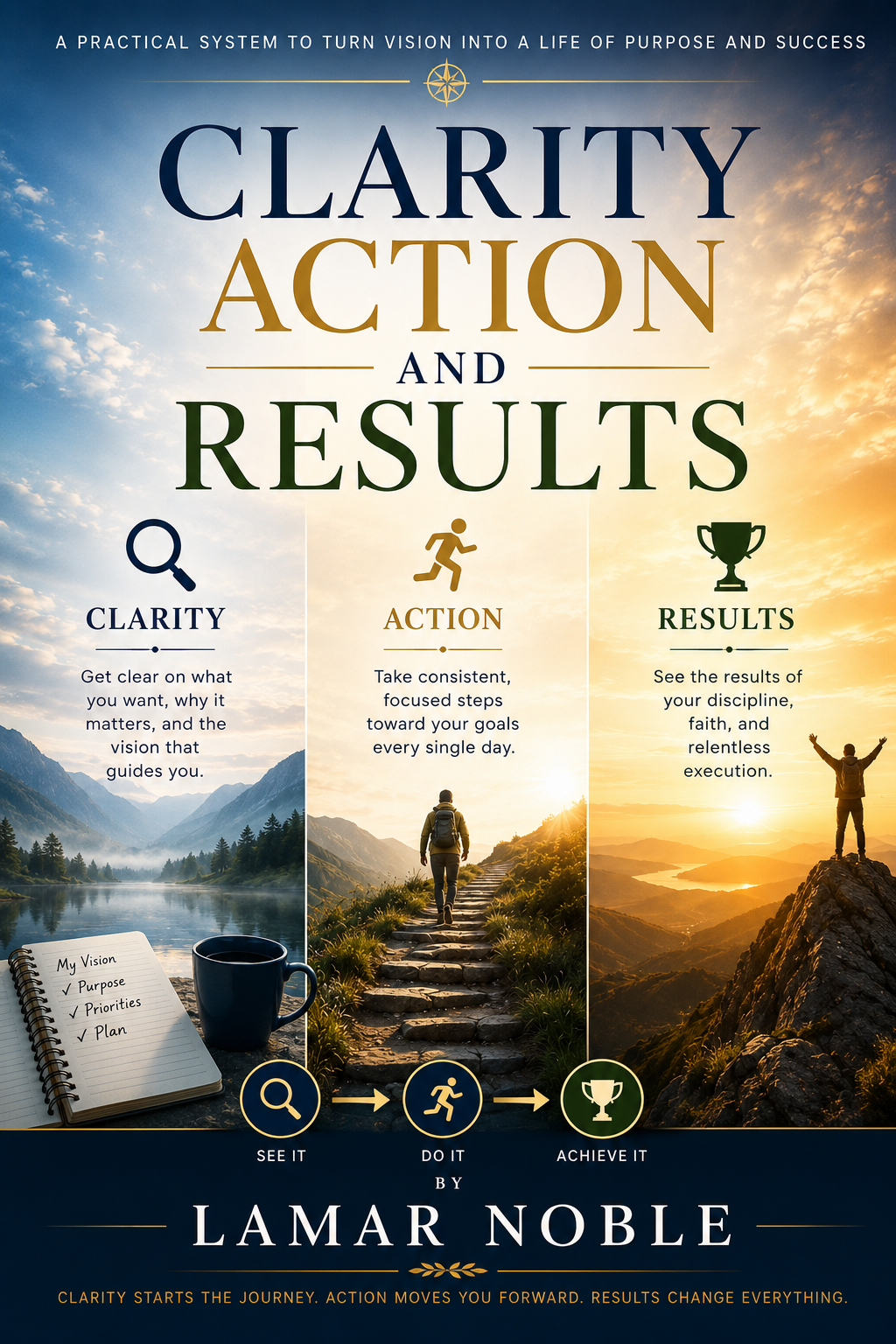 Clarity, Action and Results Pack - Stop Overthinking, Break Mental Stagnation And Move Forward With Purpose